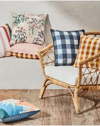 Basil Bangs - Indoor Outdoor Cushion Cover
