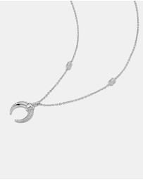 Ania Haie - Ania Haie Silver Reversible Horn Necklace