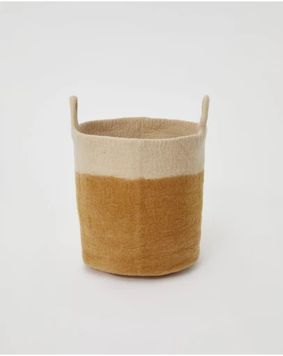 Phile - Toy Basket in Mustard - Medium