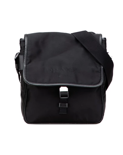 Pre-Loved by Azura Reborn - Pre-Loved Tessuto Buckle Messenger Bag