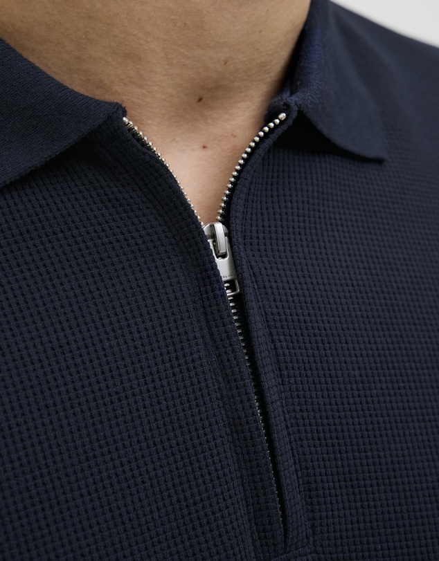 Jack & Jones - Austin Zip SS Polo