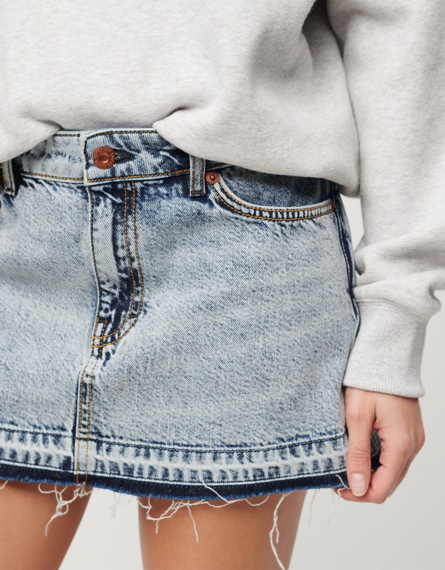 Superdry - Denim Mini Skirt