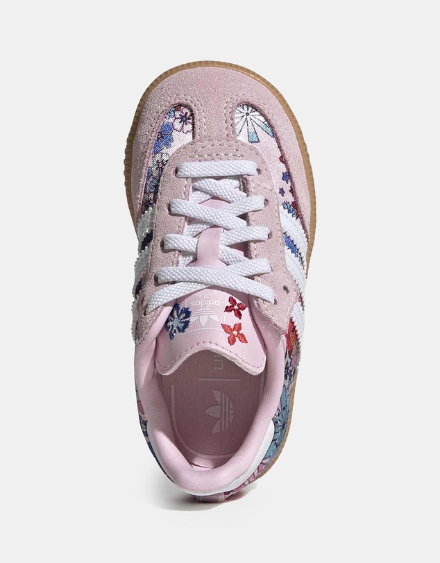 adidas Originals - Adidas Liberty London Samba OG Comfort Closure Elastic Lace Shoes - Babies