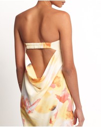 Petal & Pup - Hydra Maxi Dress - Yellow Floral