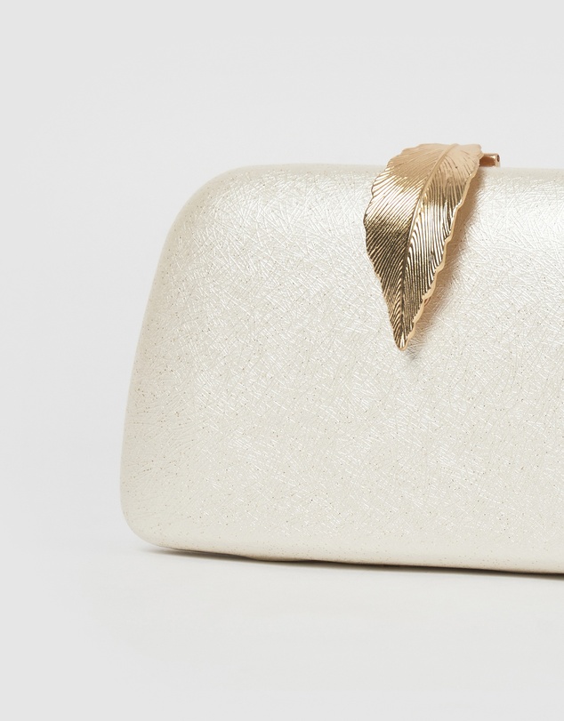 Izoa - Rebecca Clutch Ivory