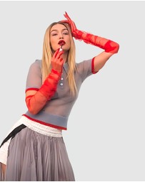 High Heel Jungle - Kylie Tulle Glove