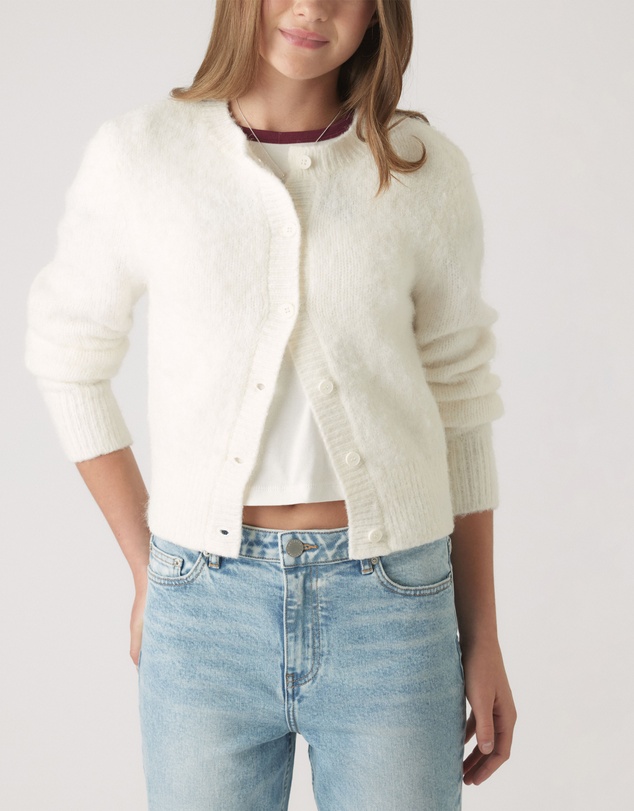Decjuba Kids - Mia Fluffy Cardigan - Teens