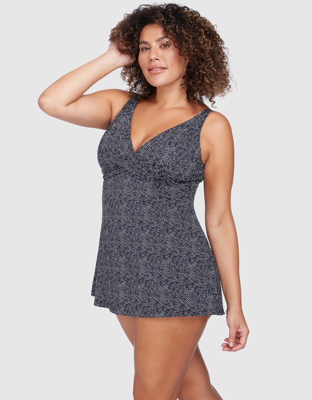 Artesands - Zig Zag Delacroix Multi Cup Swim Dress