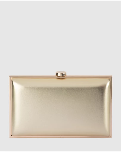 Olga Berg - Lucy Metallic Clutch