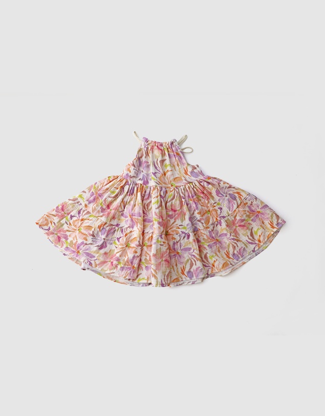 WITH LOVE FOR KIDS - Cotton Muslin Dress - Babies - Kids