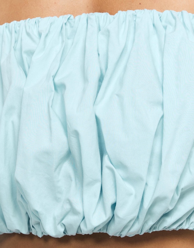 AERE - Quill Strapless Top