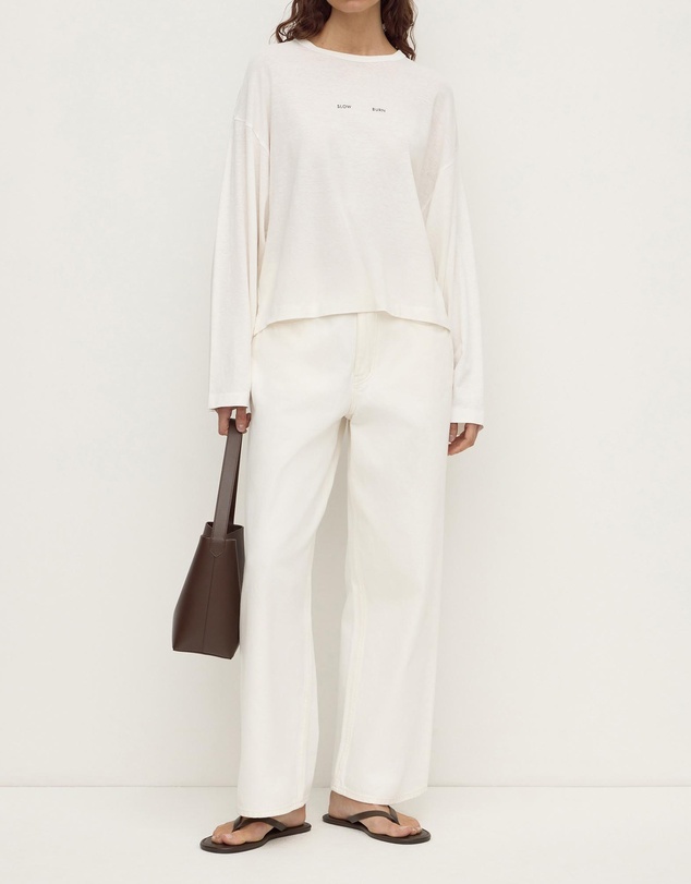 Assembly Label - Slow Burn Wide Long Sleeve Tee