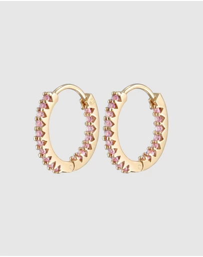 Haze & Glory - ICONIC EXCLUSIVE - Divine Hoop Earrings - 9K Solid Gold