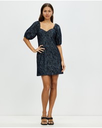 Honey and Beau - Wild and Free Puff Sleeve Dress