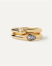 PDPAOLA - The Rocks Ring Set
