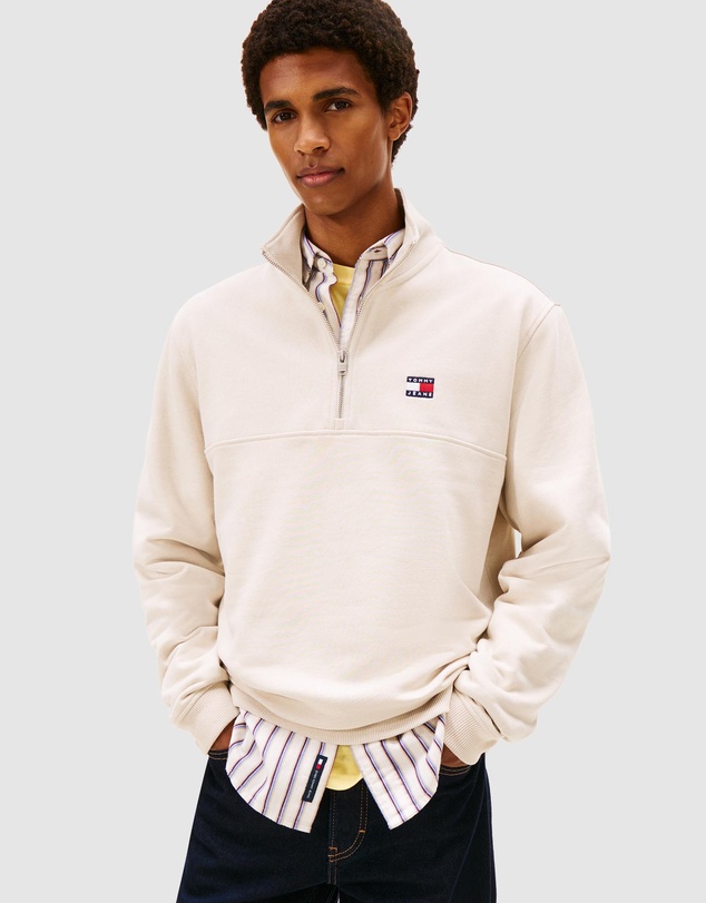 Tommy Jeans - Regular Badge Quarterzip
