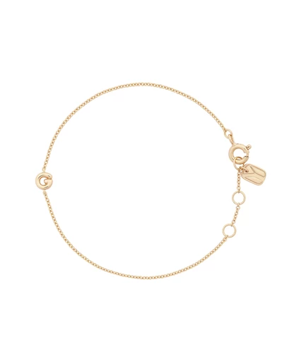 YCL  - Bubble Initial Bracelet G