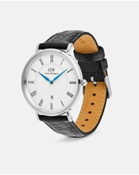Daniel Wellington - Classic 40mm Roman Numerals Date Croc Belly