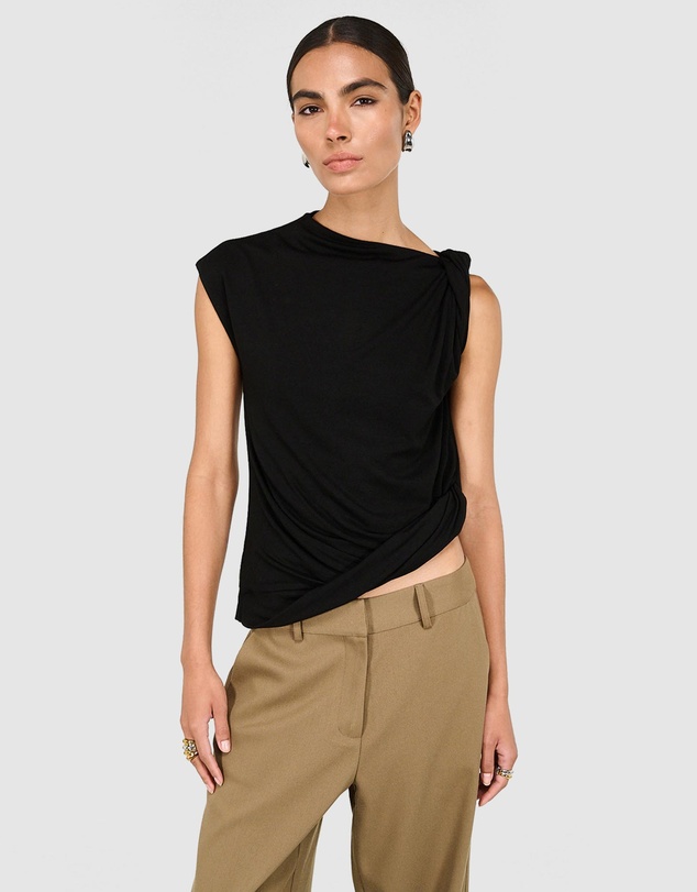 Staple the Label - Eva Twist Detail Top