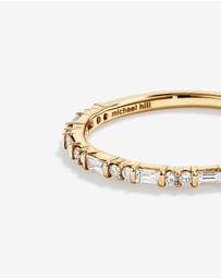 Michael Hill - Wedding Ring with 0.20 Carat TW of Diamonds in 14kt Yellow Gold