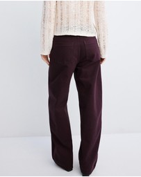 M.N.G - Mid-Rise Balloon Jeans