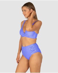 Baku Swimwear - Riviera D/E Cup Wrap Bikini Bra Top