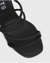 Betts - Wider Fit Cleopatra High-Heeled Strappy Mules