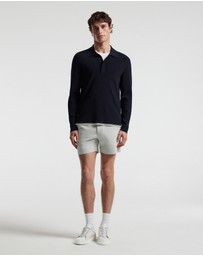 Calibre - Dobby Denim Shorts Almond