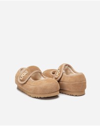 Ozwear Connection Uggs - Ugg Logo Kids Mary Jane