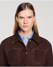 Sandro - Deniz Leather Jacket