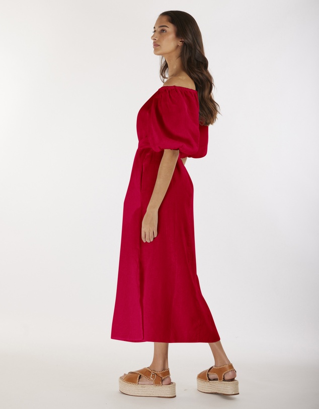 Amelius - Wren Linen Maxi Dress