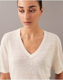 Calvin Klein - Luxe Linen Top