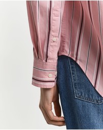 Gant - Relaxed Fit Classic Striped Poplin Shirt