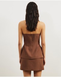 Atmos&Here - Florence Tailored Strapless Longline Top