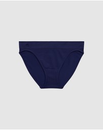 Lauren by Ralph Lauren - Lauren Seamless Recycled Jersey High Leg Bikini Brief