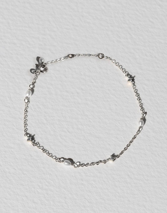 SAINT VALENTINE - Stars & Moons Bracelet - Silver