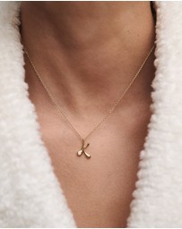 PDPAOLA - Initial 2026 K Pendant Necklace