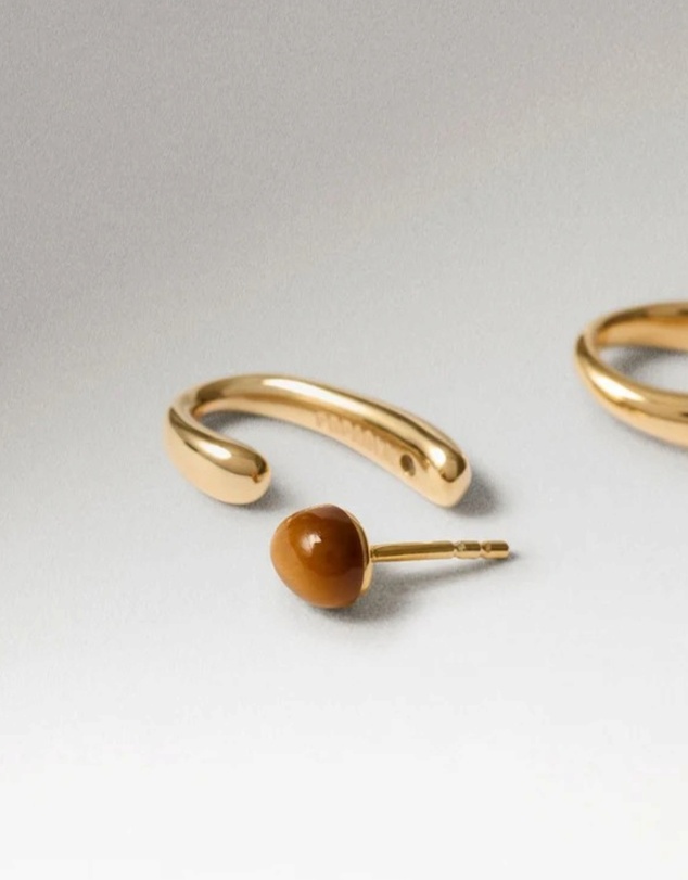 PDPAOLA - Tiger Eye Nova Earrings