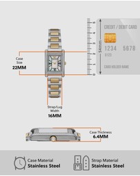 Emporio Armani - Two Tone Analogue Watch