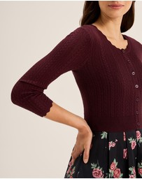 Review - Hazel 3/4 Sleeve Cardigan