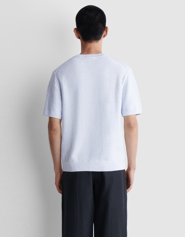 COS - Knitted Linen-Cotton T-Shirt