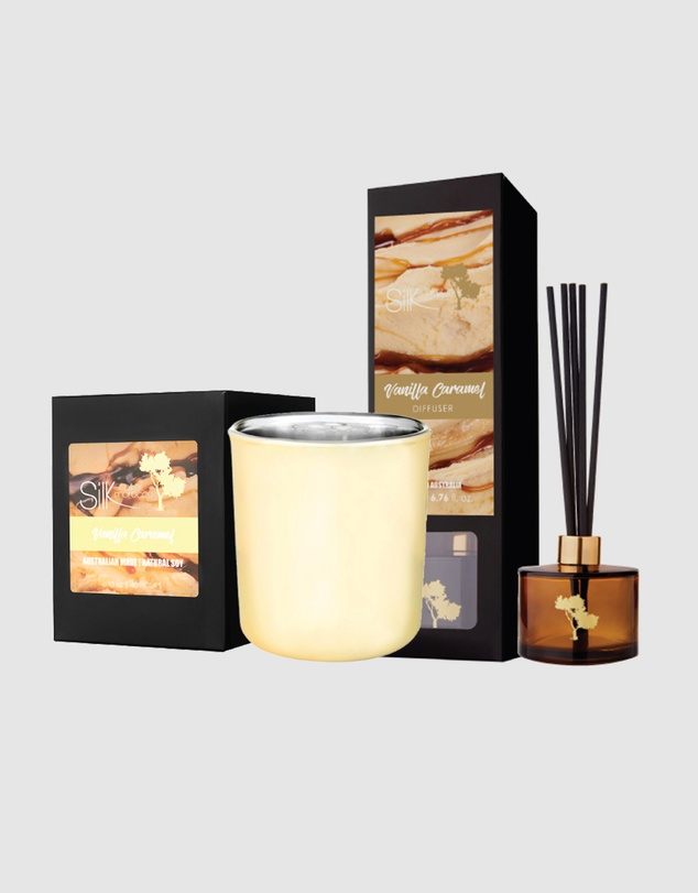 Silk Oil of Morocco - The Scented Pair - Vanilla Caramel