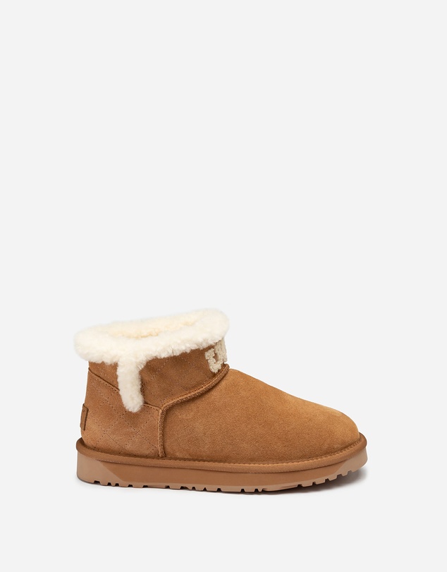 Ozwear Connection Uggs - Ugg Bondi Matelassé Shearling Ultra Mini Boot
