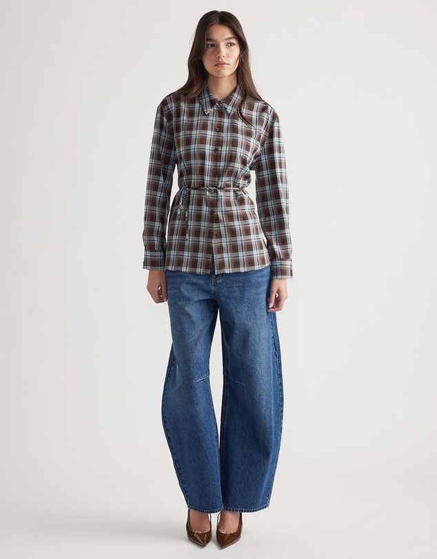 Decjuba - Krystal Tie Check Shirt
