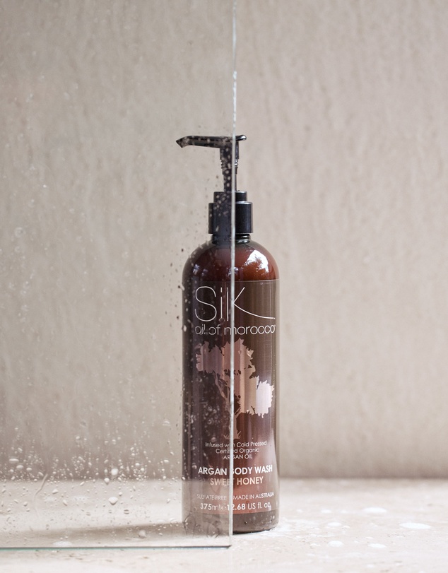 Silk Oil of Morocco - Silk Oil of Moroccan Argan Body Wash - Sweet Honey - 375ml