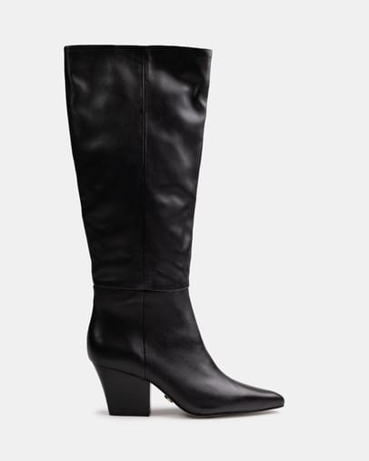 BLACK LEATHER