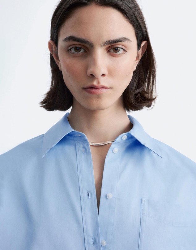 & Other Stories - Cropped Drawstring Shirt