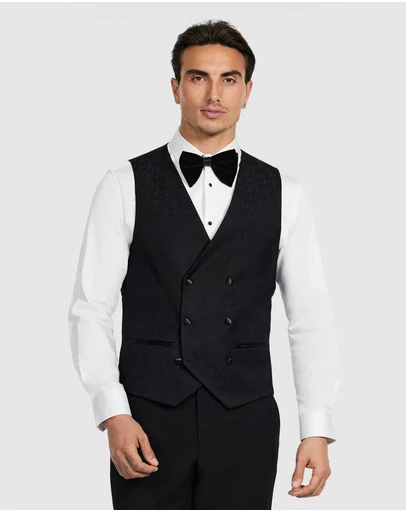 Tarocash - Stirling Db Tuxedo Waistcoat