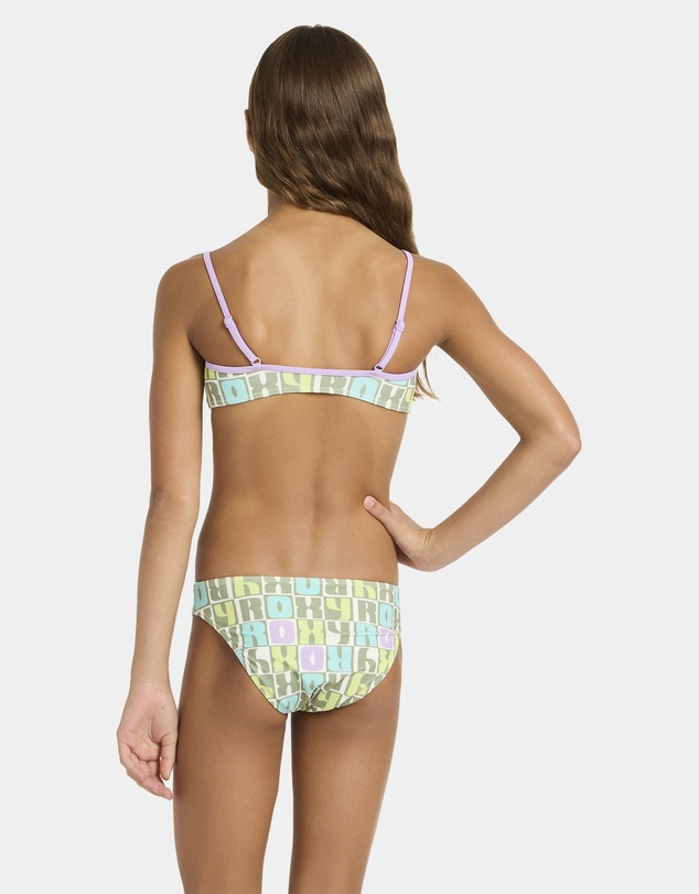 Roxy - Girls 4 to 16 Letter Up Bralette Set Two Piece