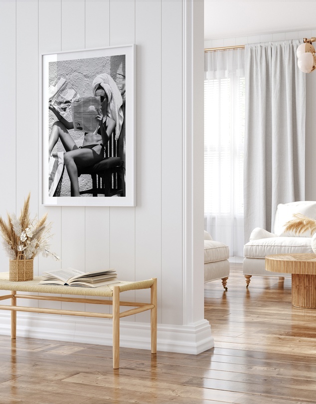 Olive et Oriel - Afternoon Ritual by Mario Stefanelli Art Print